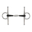 Shires Equikind+ Peanut Link Full Cheek Snaffle Bit - Synthetic Apple Scented - Multiple Sizes