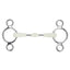 Shires Equikind Softie 2 Ring Gag Horse Bit - Gentle Peanut Link Mouthpiece