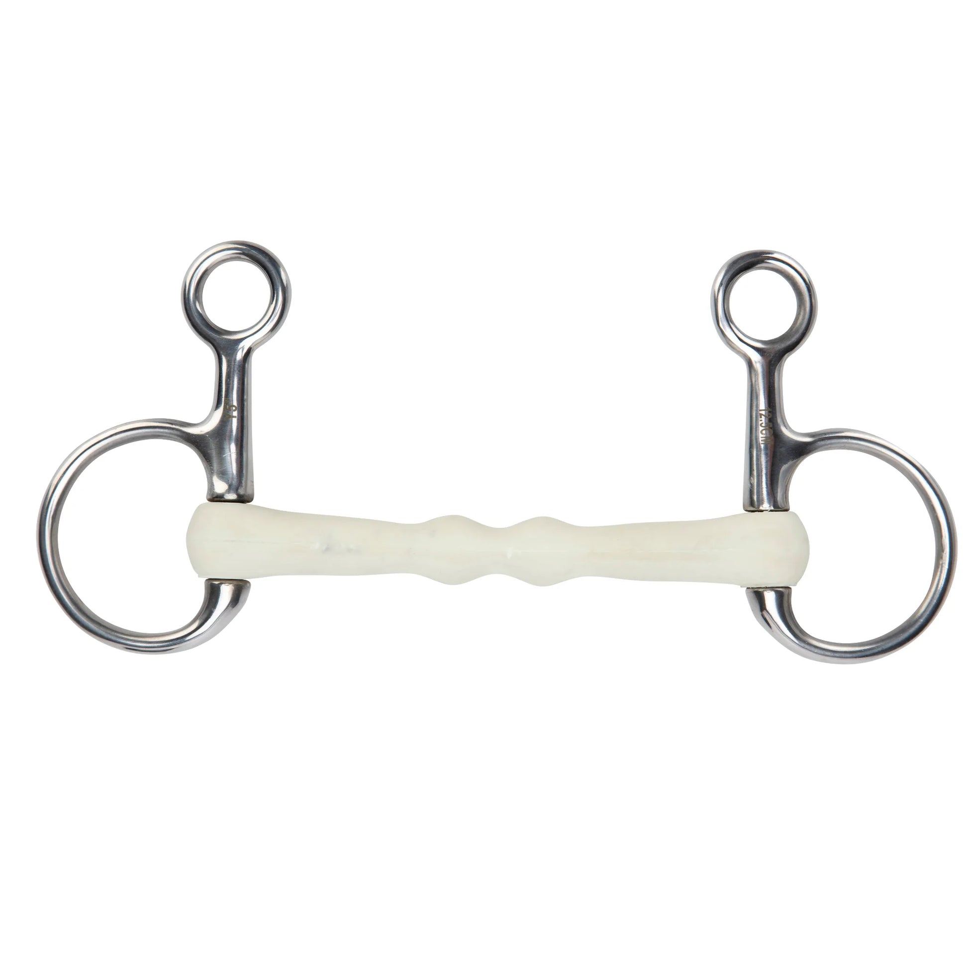 Shires Equikind Softie Hanging Cheek Mullen Mouth Horse Bit - Soft Synthetic - Multiple Sizes