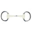 Shires Equikind Softie Jointed Flat Eggbutt Bit - Gentle Synthetic Mouthpiece