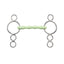 Shires Equikind Three Ring Flexible Gag Bit - Stainless Steel - Multiple Sizes
