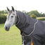 Shires Highlander Plus 300 Neck Cover - 300g Heavyweight Turnout Hood, Grey