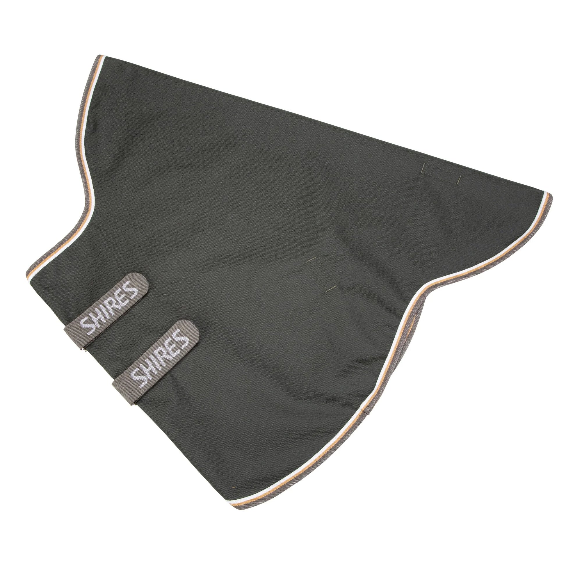 Shires Highlander Plus Lite Turnout Neck Cover - Green - 0g Fill - Multiple Sizes