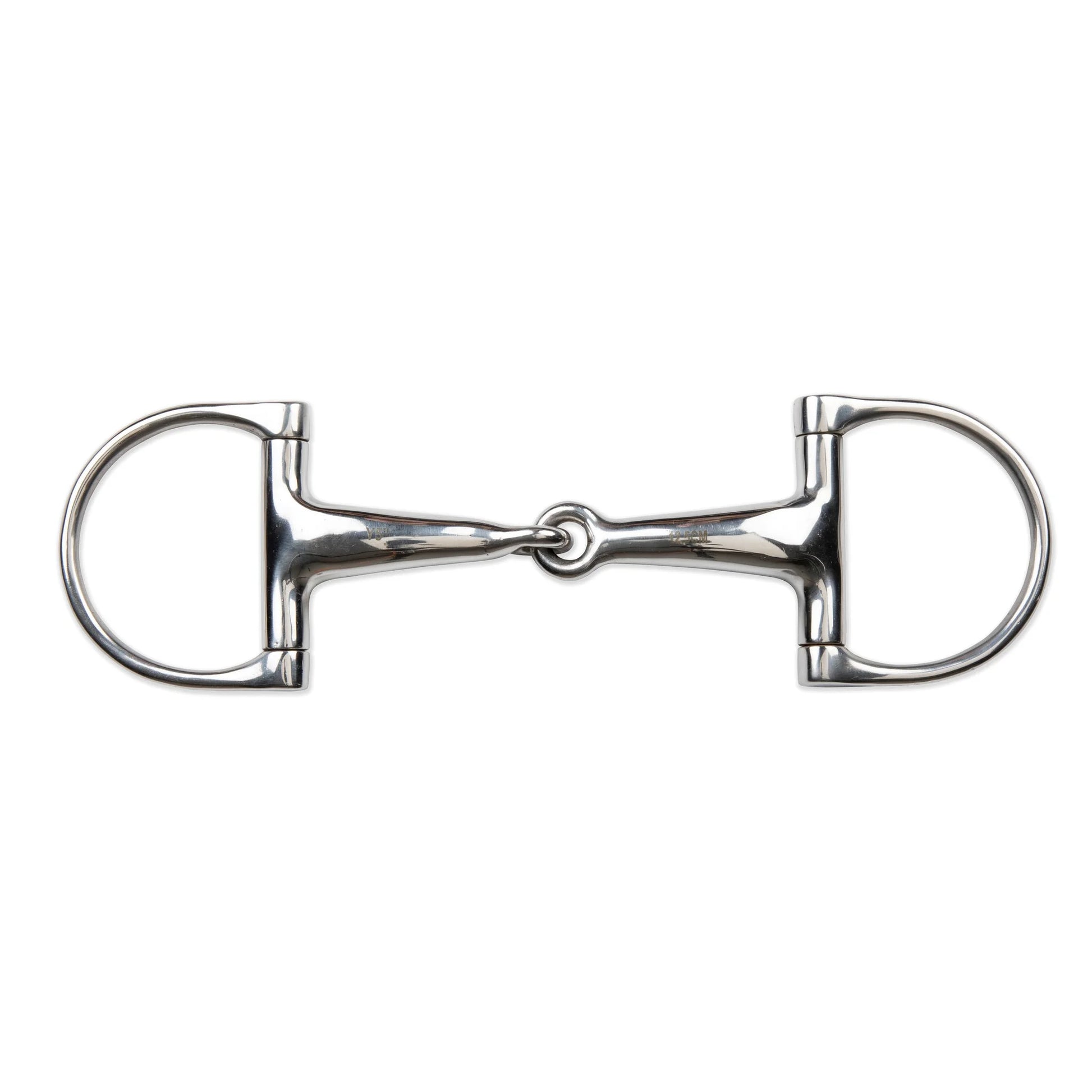 Shires Hollow Mouth Jointed Hunter Dee Horse Bit - Stainless Steel - Multiple Sizes