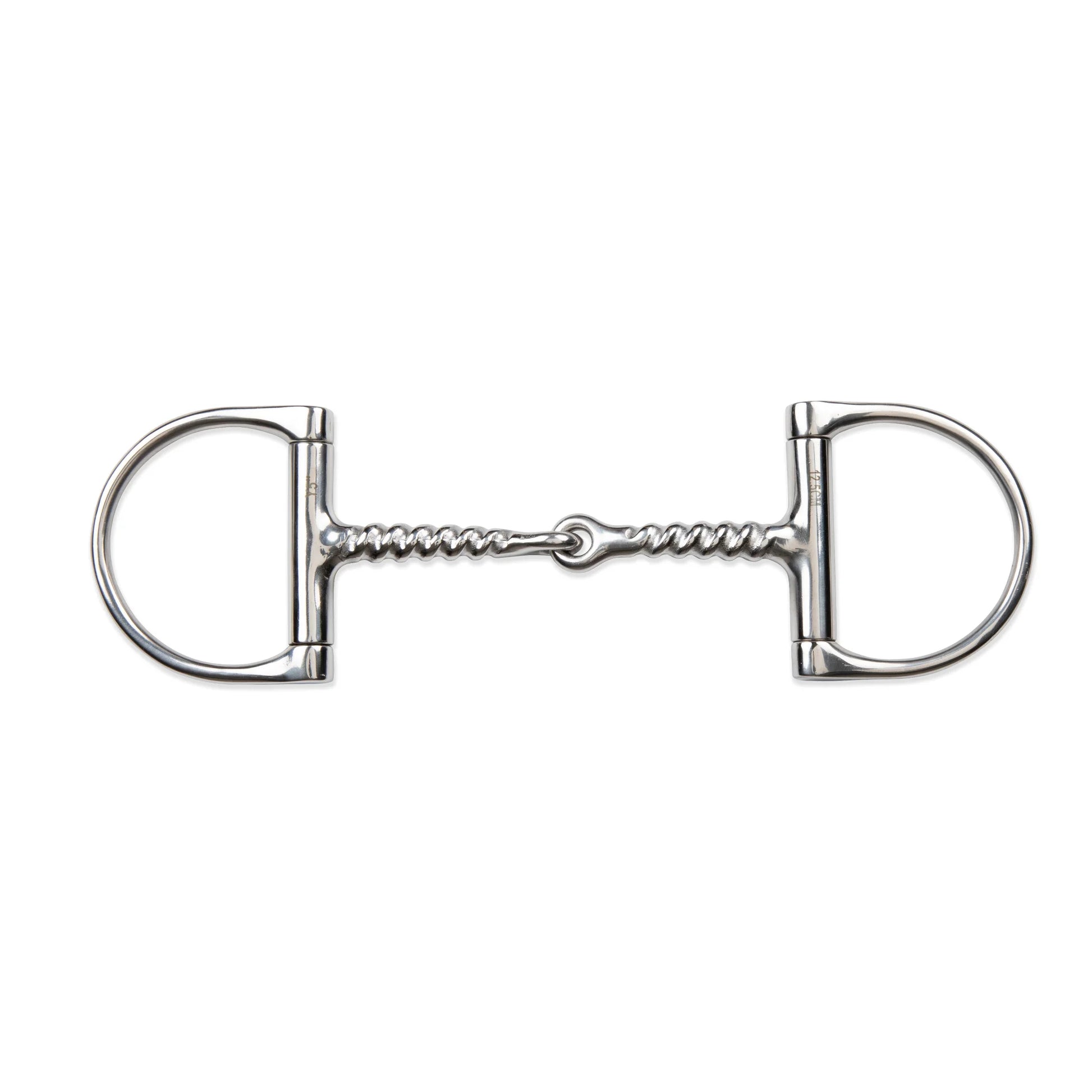 Shires Hunter Dee Corkscrew Mouth Horse Bit - Stainless Steel - Multiple Sizes