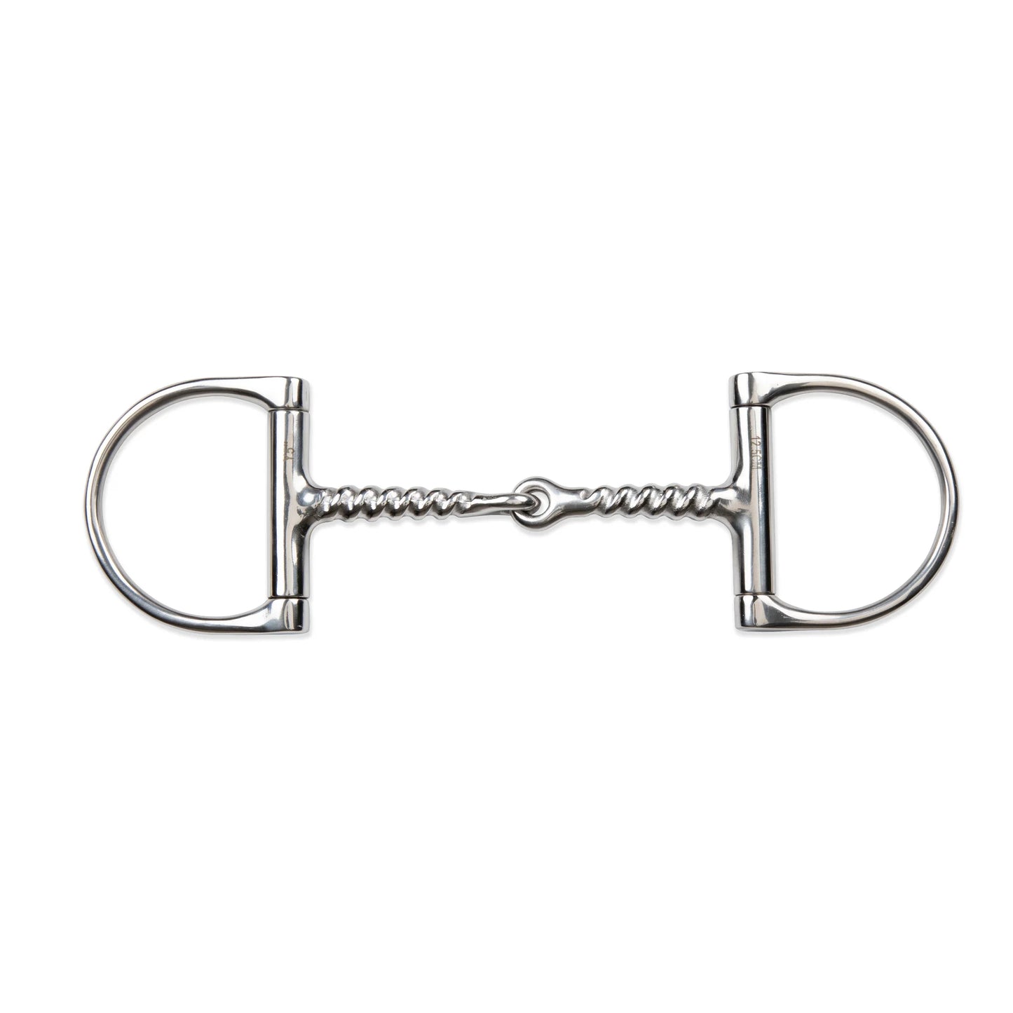 Shires Hunter Dee Corkscrew Mouth Horse Bit - Stainless Steel - Multiple Sizes 800386