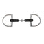 Shires Hunter Dee Horse Bit with Rubber Jointed Mouth - Stainless Steel