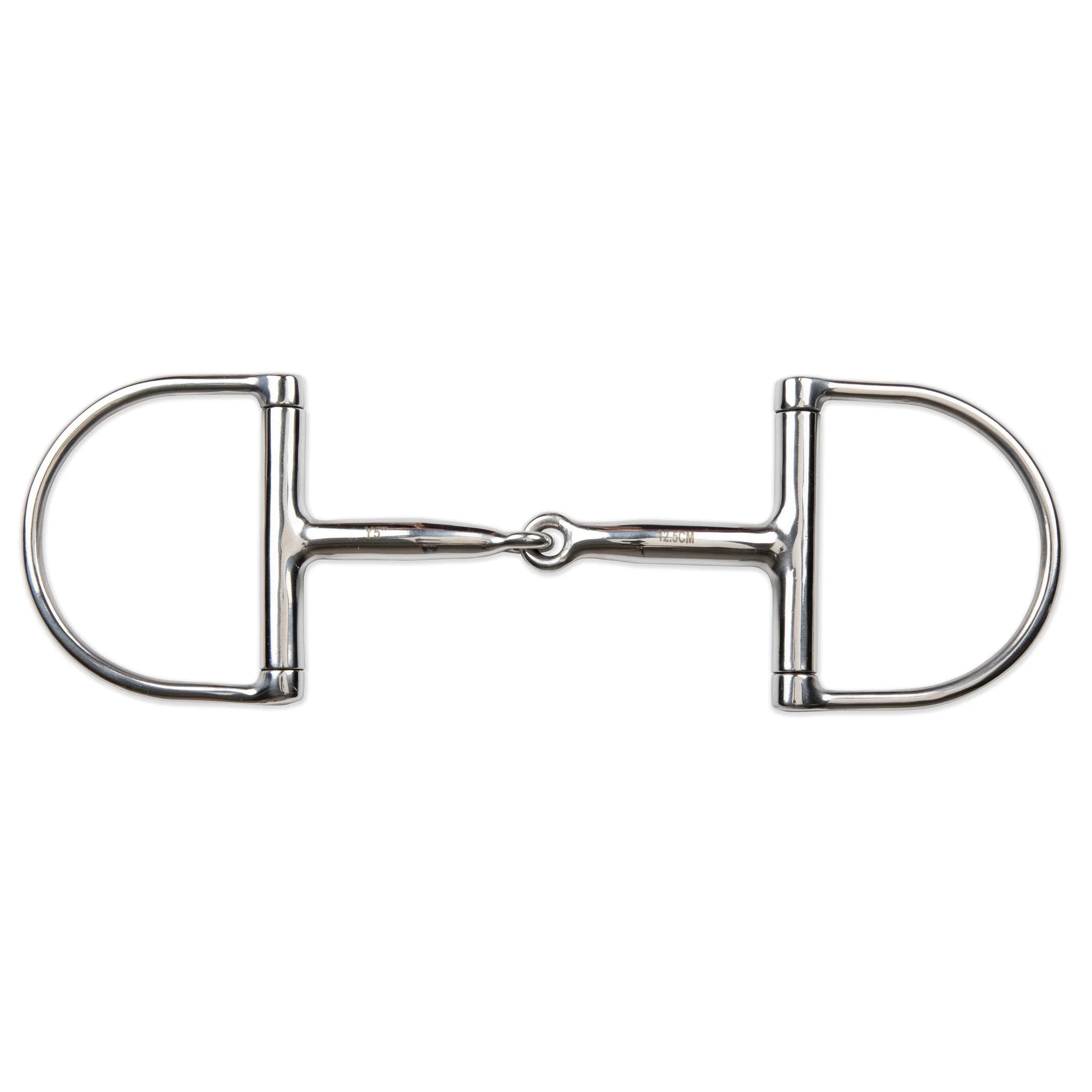 Shires Hunter Dee Snaffle Bit - Stainless Steel English Horse Bit - Mu