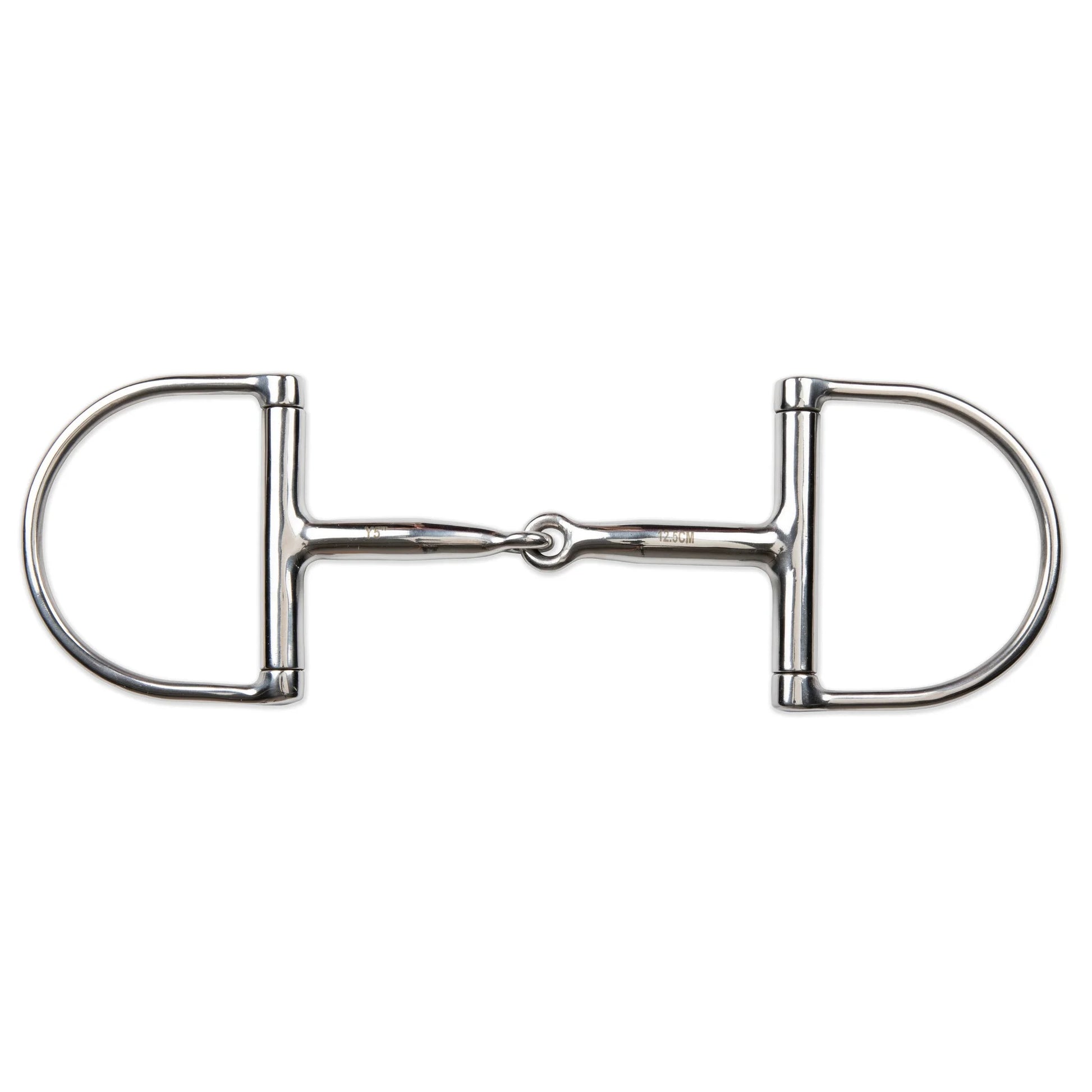 Shires Hunter Dee Snaffle Bit - Stainless Steel English Horse Bit - Multiple Sizes