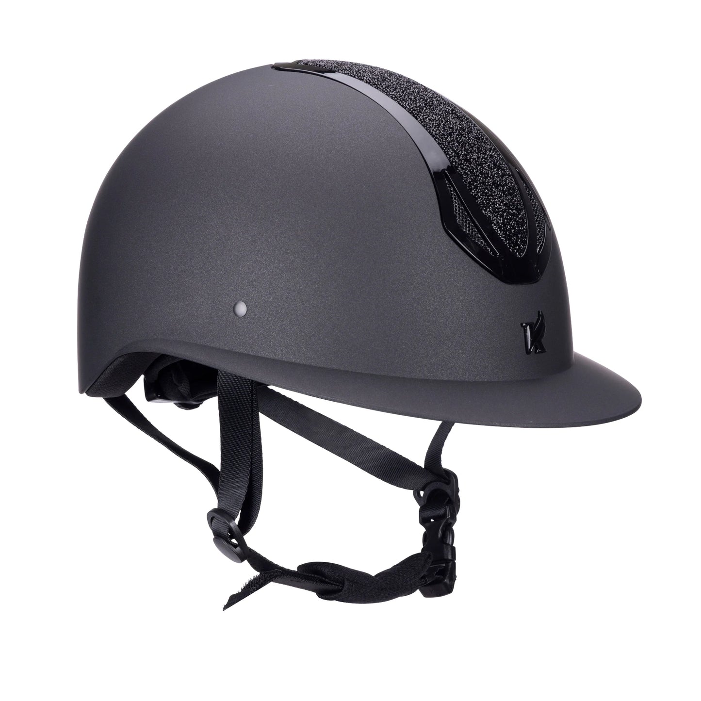 Shires Karben Sonic Alessa Riding Hat - Wide Brim Crystal Finish Equestrian Helmet