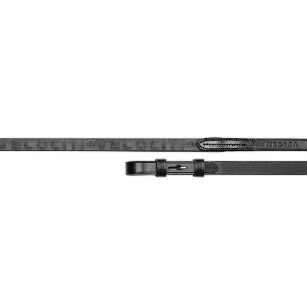Shires Lusso Rubberized Web Reins - Durable Non-Slip Horse Riding Reins for Precise Control