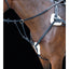 Shires Rossano Five Point Leather Breastplate - Premium Equestrian Horse Tack