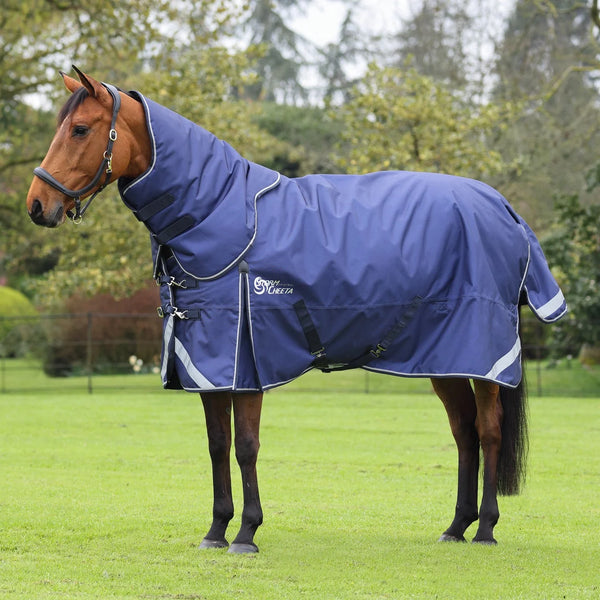 Shires Stormcheeta 200 Mediumweight Turnout Rug and Neck Set - 2000D 200g - Multiple Sizes