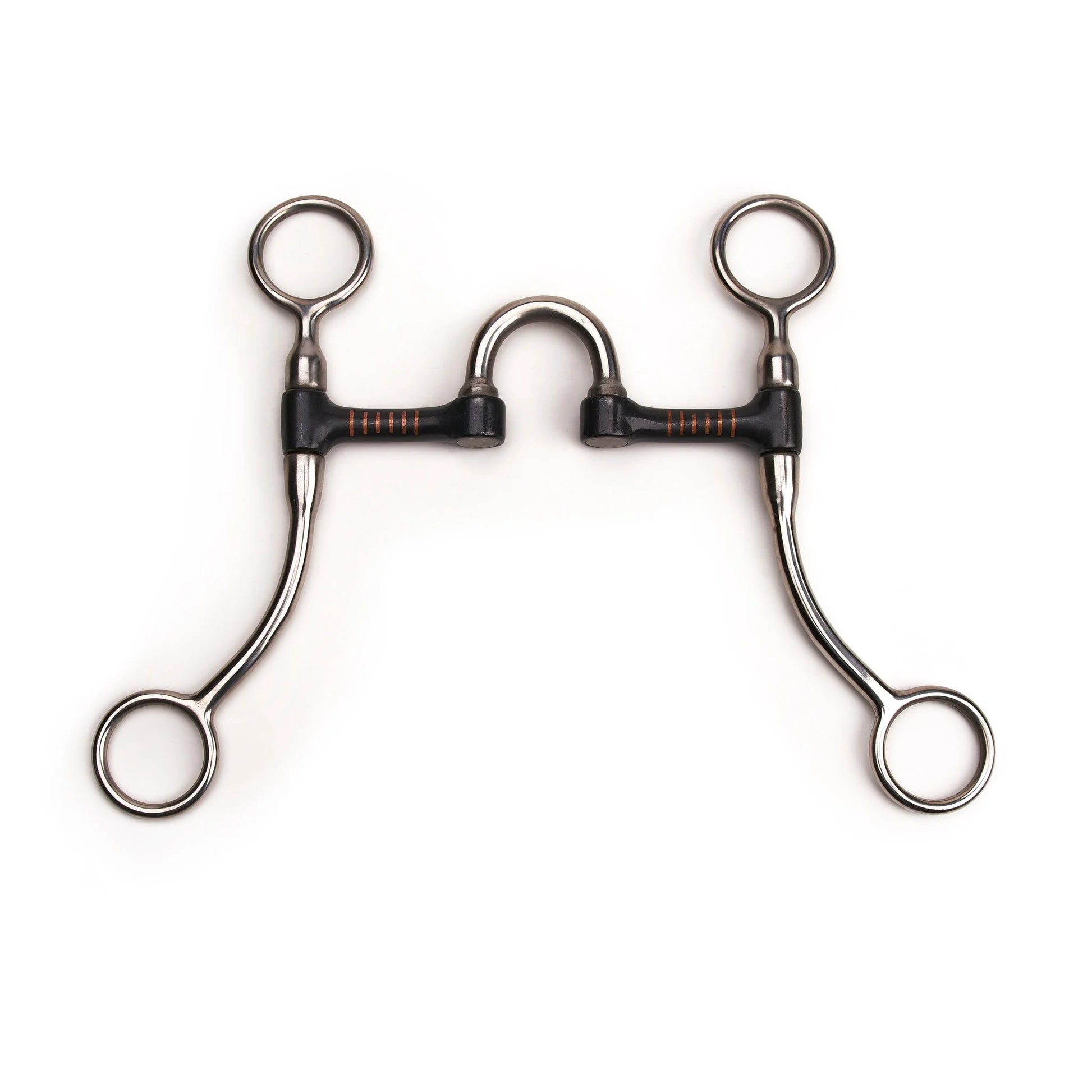 Shires Sweet Iron Correction Bit with Stainless Steel Cheeks - Multiple Sizes