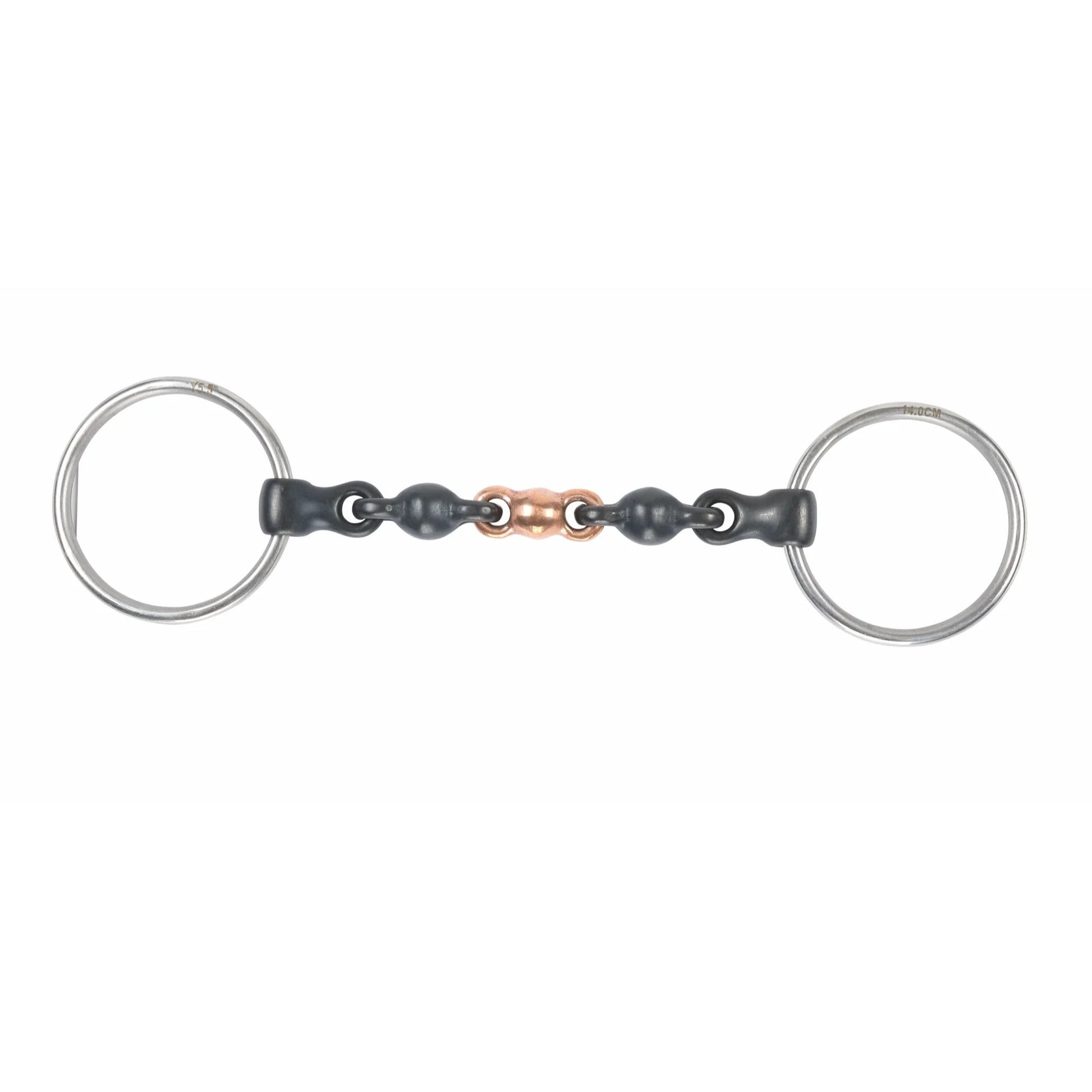 Shires Sweet Iron Loose Ring Waterford Horse Bit - Sweet Iron Mouth - Multiple Sizes 53045.5