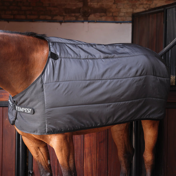 Shires Tempest WarmaRug 200g Turnout Rug Liner - Black Insulated Horse Blanket Liner