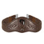 Shires Velociti Lusso Anatomical Girth - Premium Ergonomic Padded Leather Horse Girth