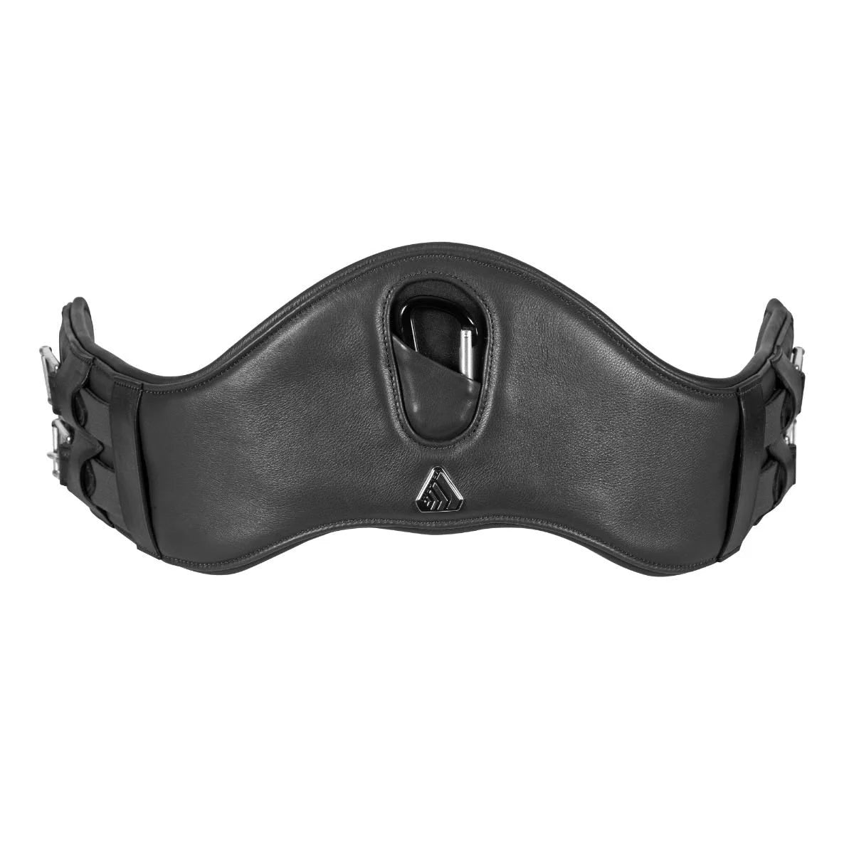 Shires Velociti Lusso Dressage Girth - Premium Leather Anatomical Horse Girth - Multiple Sizes