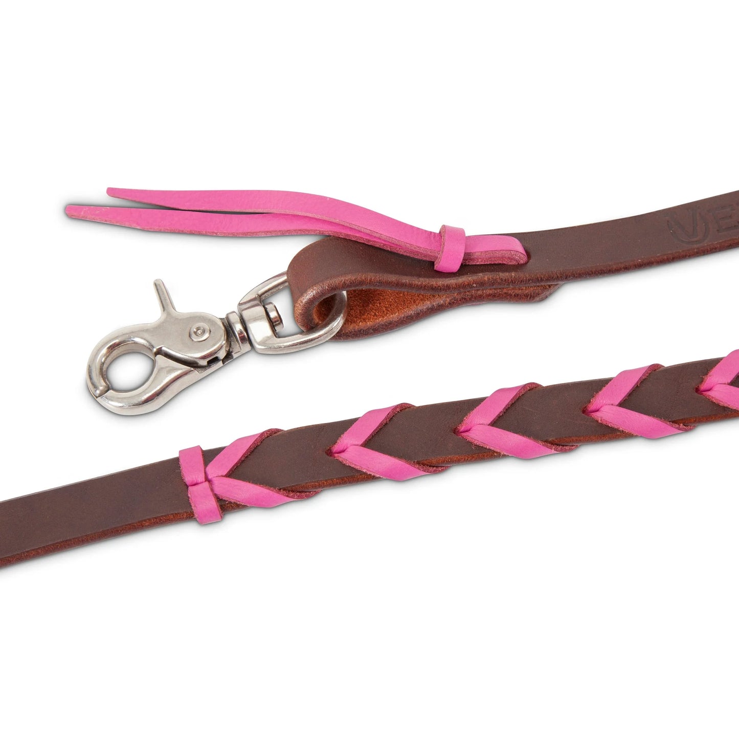 Shires Velociti Roper Rein - 5/8" Width - Premium Leather Western Performance Rein