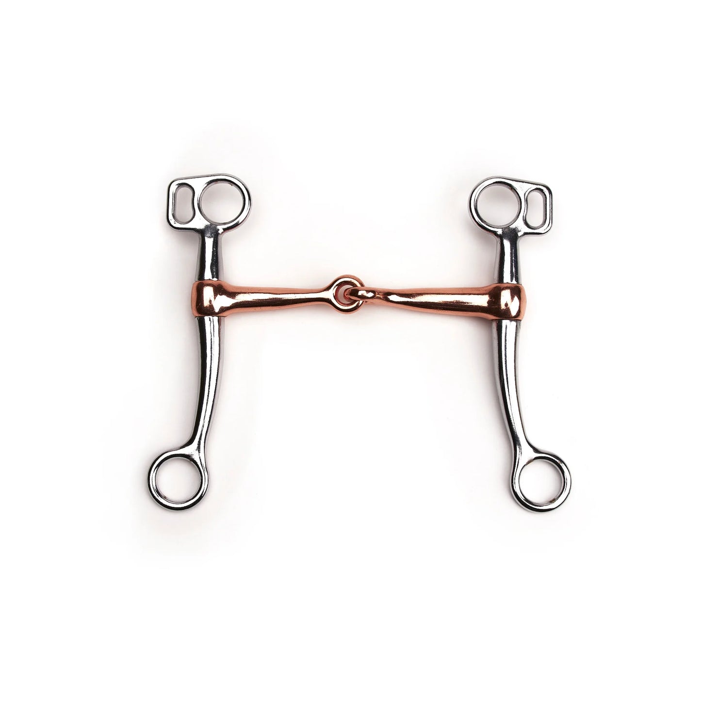 Shires Western Tom Thumb Horse Bit - Copper Mouthpiece & Stainless Steel Shanks
