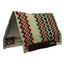 Weaver Synergy Flex Fleece-Lined Western Saddle Pad - 33" x 38" - 1" Thick Merino Wool Liner
