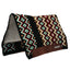 Weaver Synergy Flex Fleece-Lined Western Saddle Pad - 33" x 38" - 1" Thick Merino Wool Liner