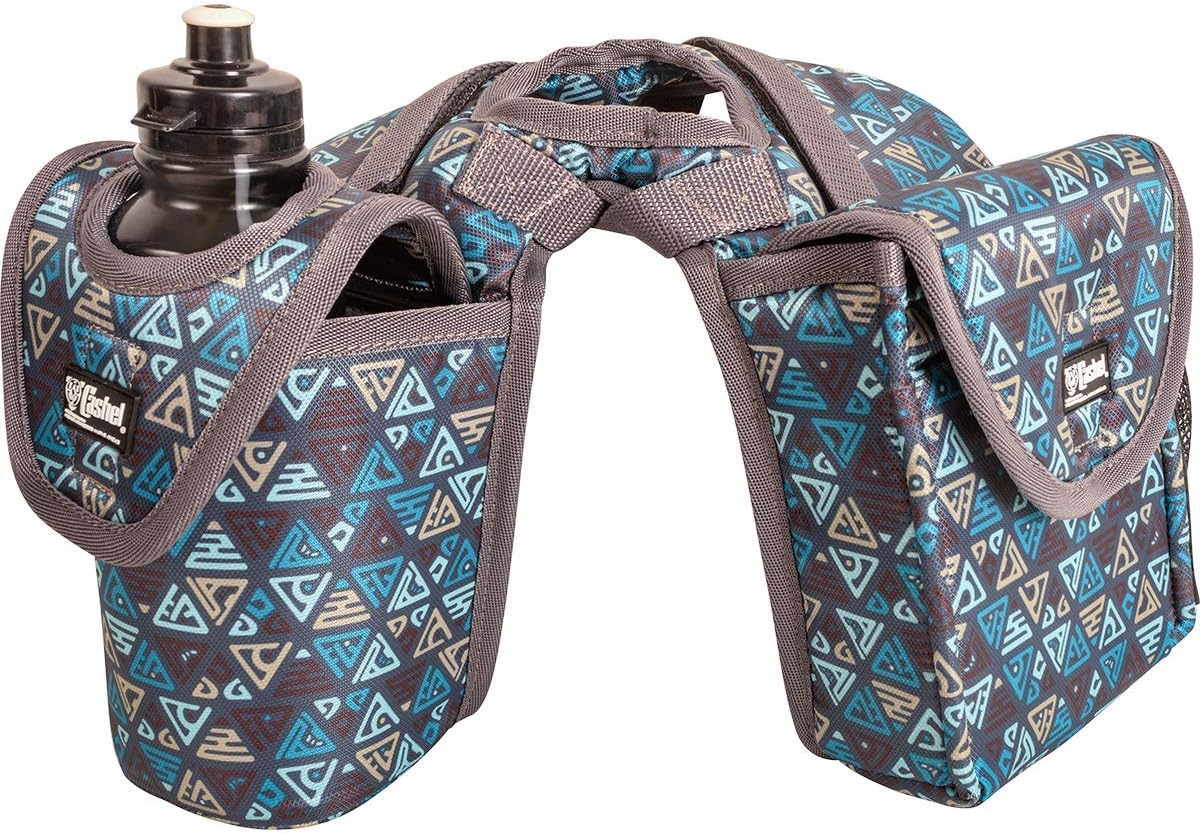 Cashel Horn Saddle Bag: Ride Prepared with Bottle & Lunch Holder