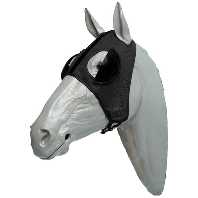 Toklat Airlite Adjustable Horse Hood - Breathable Mesh Face Protection - Black