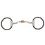 Toklat Black Western Dee Bit with 04 Copper Roller Mouthpiece - 5 Inch