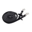 Toklat Endurance R-Grip Reins - Non-Slip Grip for Long Trail Rides - Black