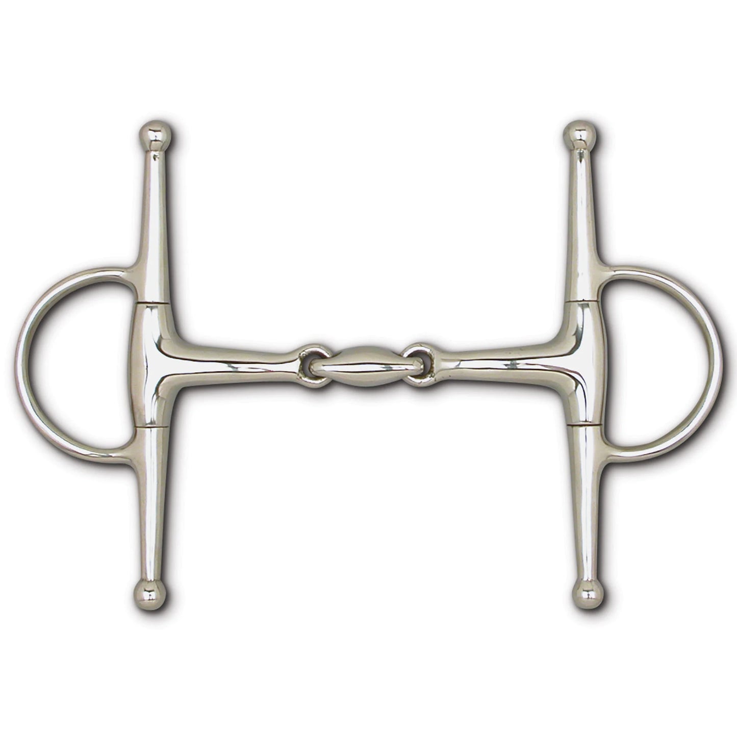 Toklat English Full Cheek Snaffle Bit with Lozenge - 5 1/2" Mouth, 16mm Thickness, 6 1/2" Cheeks