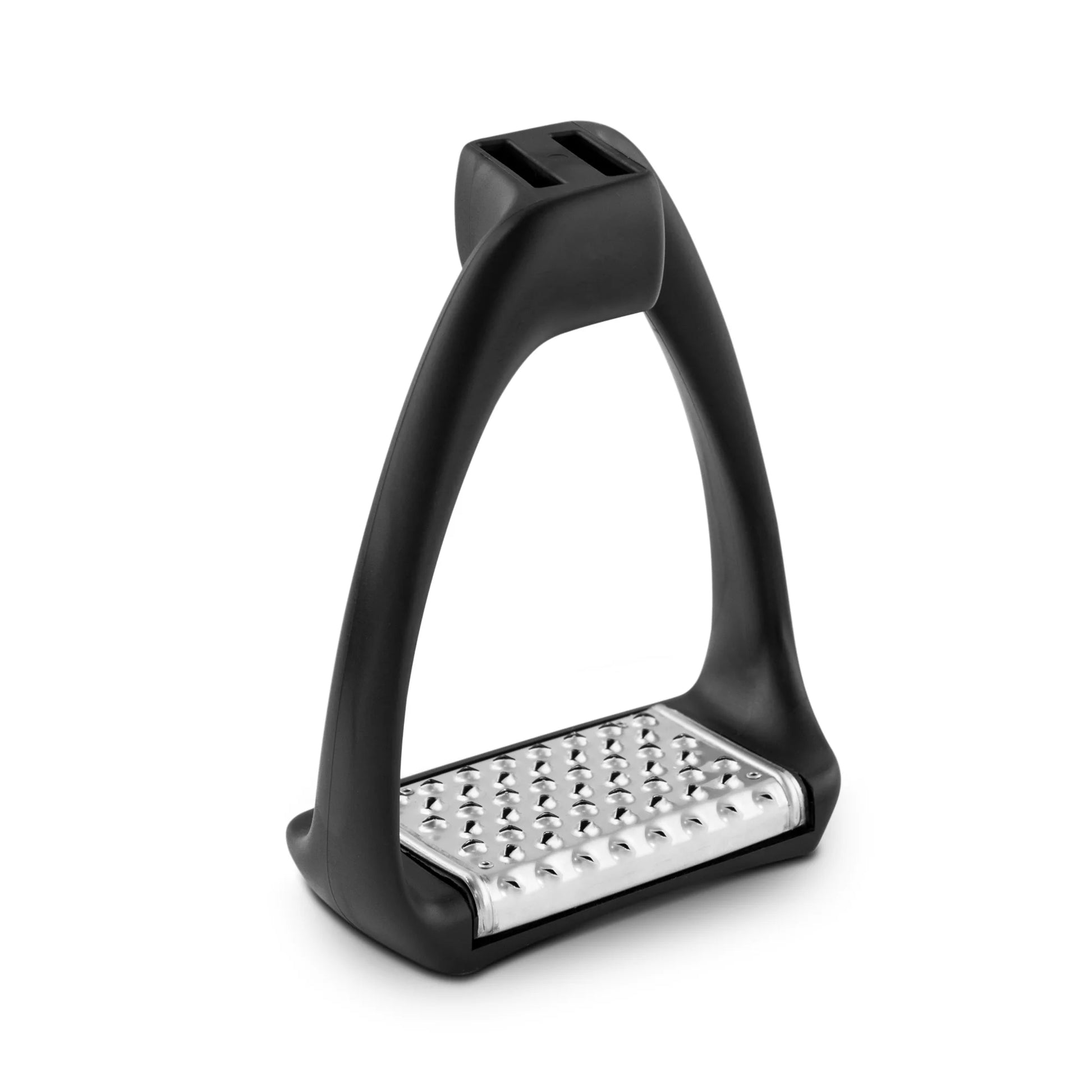 Toklat Evo 80° Stirrups - Black with Aluminum Pads for Improved Leg Alignment