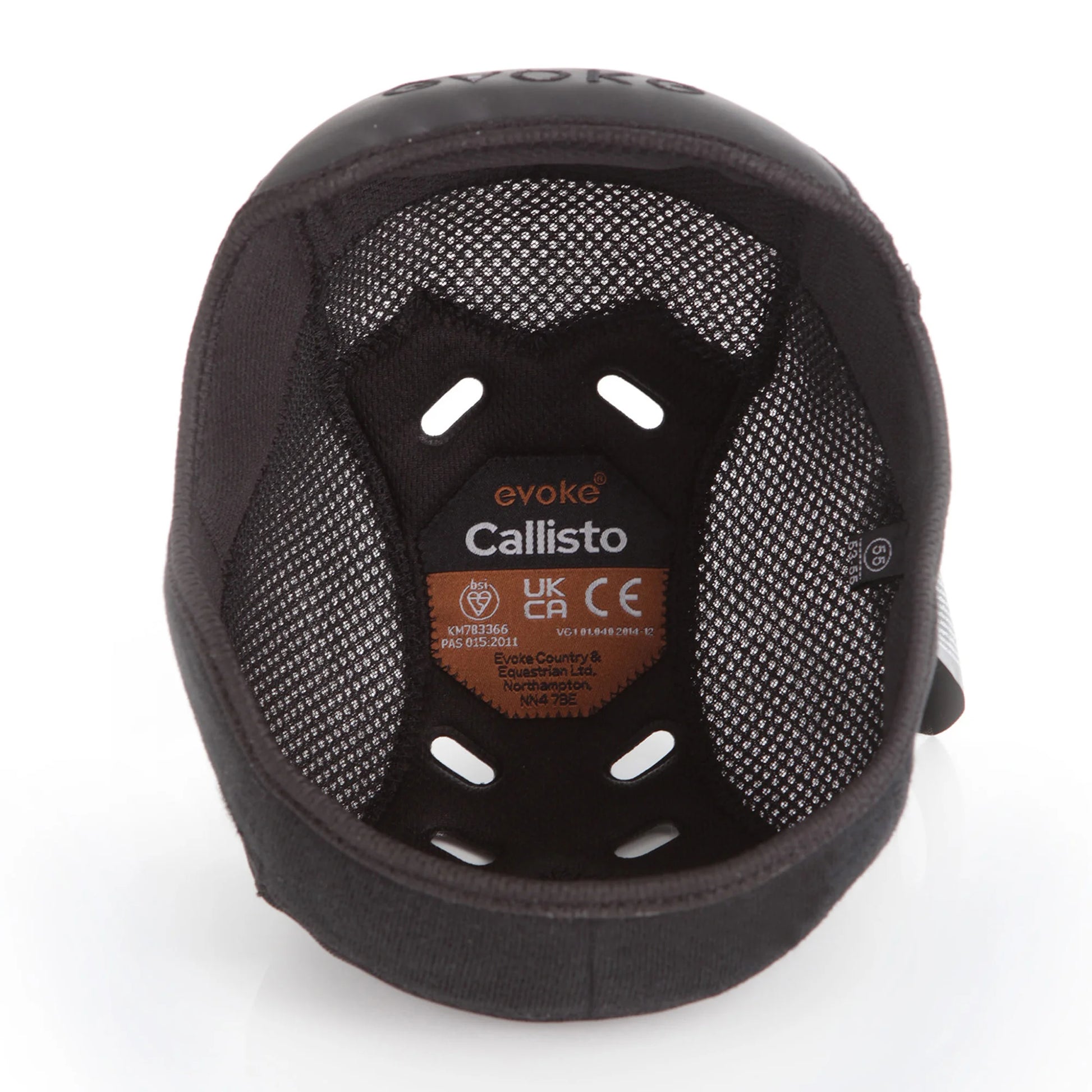 Toklat Helmet Shell Liner - Black Replacement Liner for Equestrian Riding Helmets 70-200465