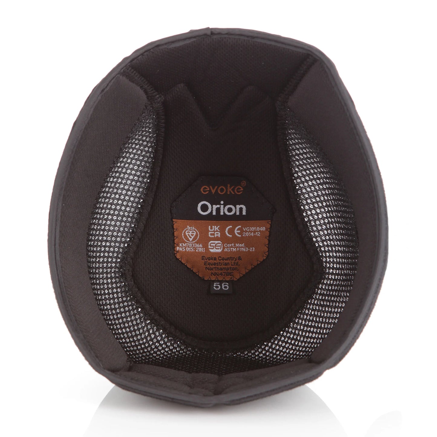 Toklat Helmet Shell Liner - Black Replacement Liner for Equestrian Riding Helmets 70-200470