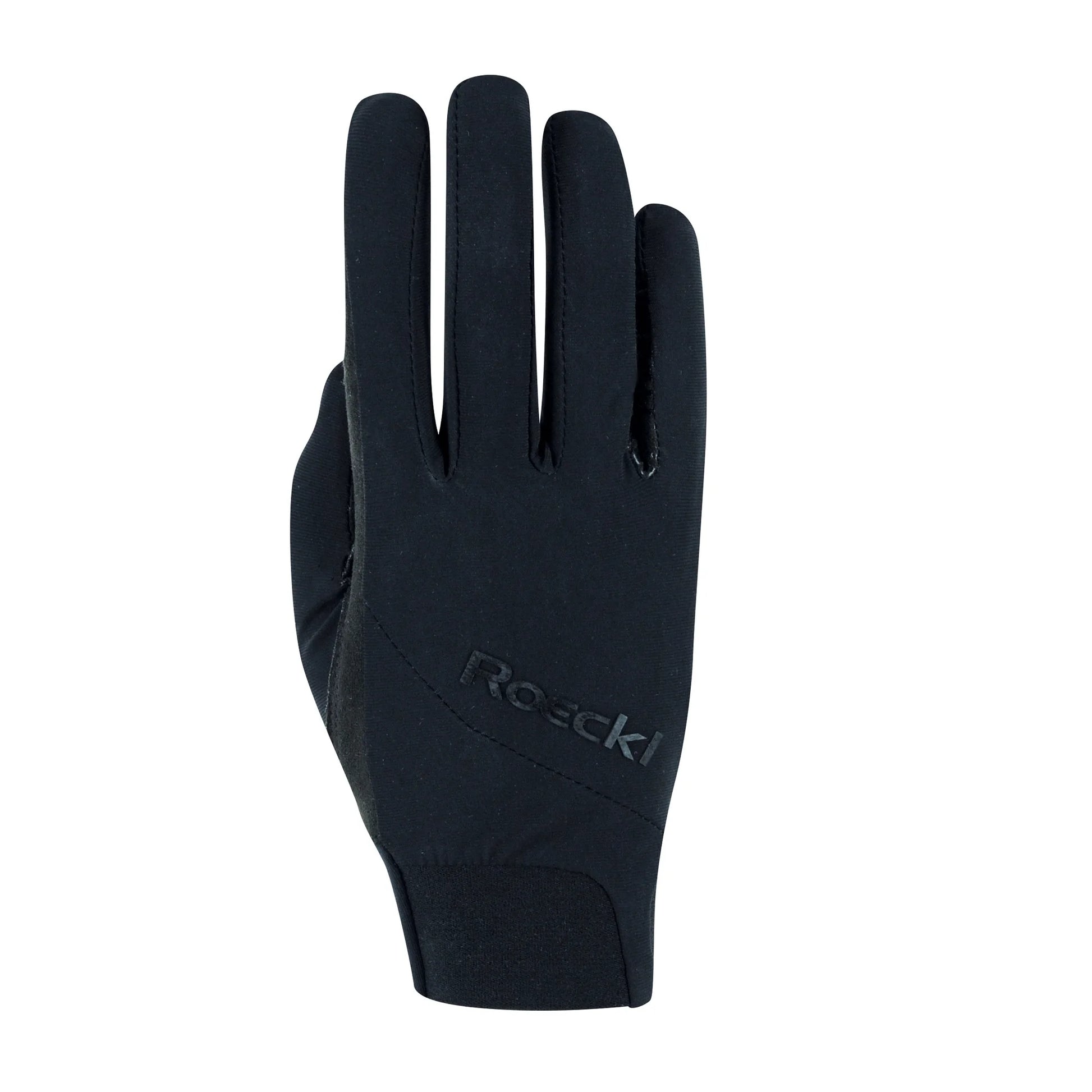 Toklat Maniva Unisex Black Riding Gloves - Performance Equestrian Fit - Multiple Sizes