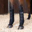 Toklat stable boots with wicking liners on a horse in a stall