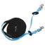 Toklat Stainless Steel Endurance Woven Reins - Durable Horse Tack for Long Distance Riding