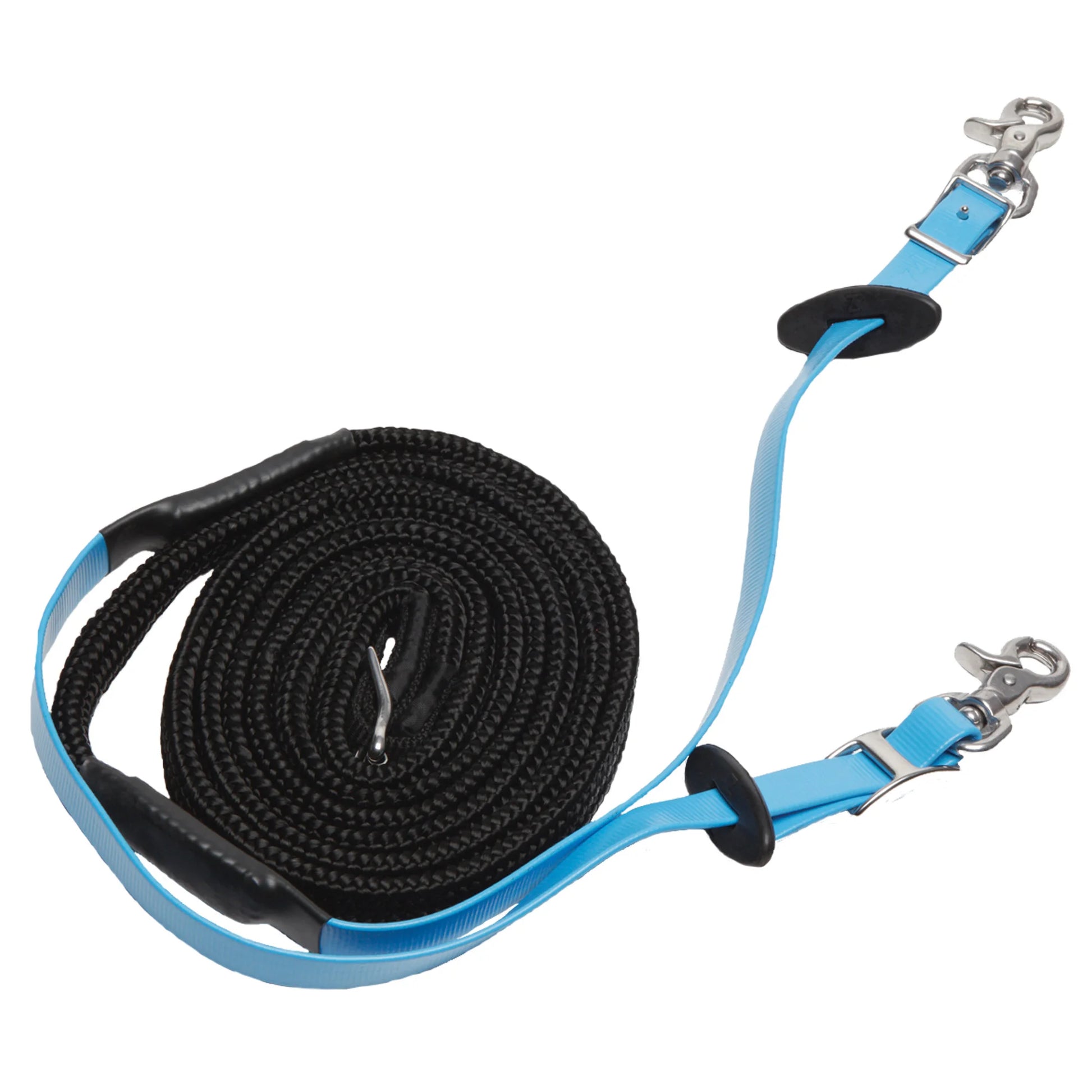 Toklat Stainless Steel Endurance Woven Reins - Durable Horse Tack for Long Distance Riding