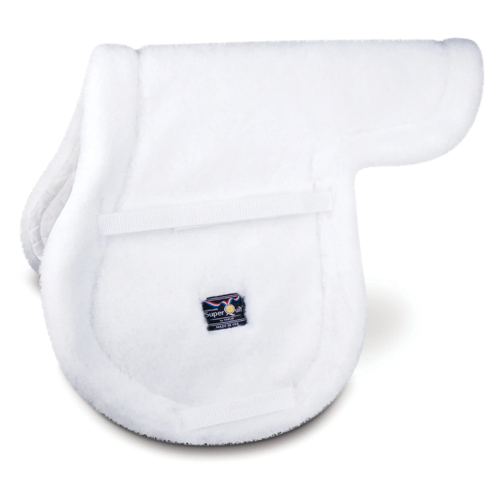 Toklat Superquilt Child's English Saddle Pad - White, Seat Size 15" - 15.5"