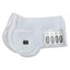 Toklat Superquilt White Number Pad - Durable Moisture-Wicking Show Saddle Pad