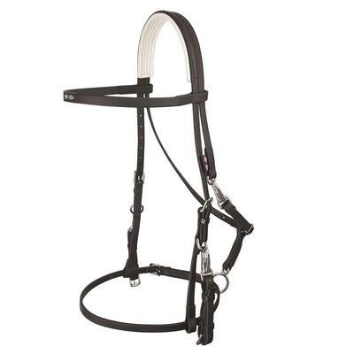 Toklat Ultra Endurance Lightweight Bridle - Arab/Full Size - Durable Synthetic Trail Riding Gear
