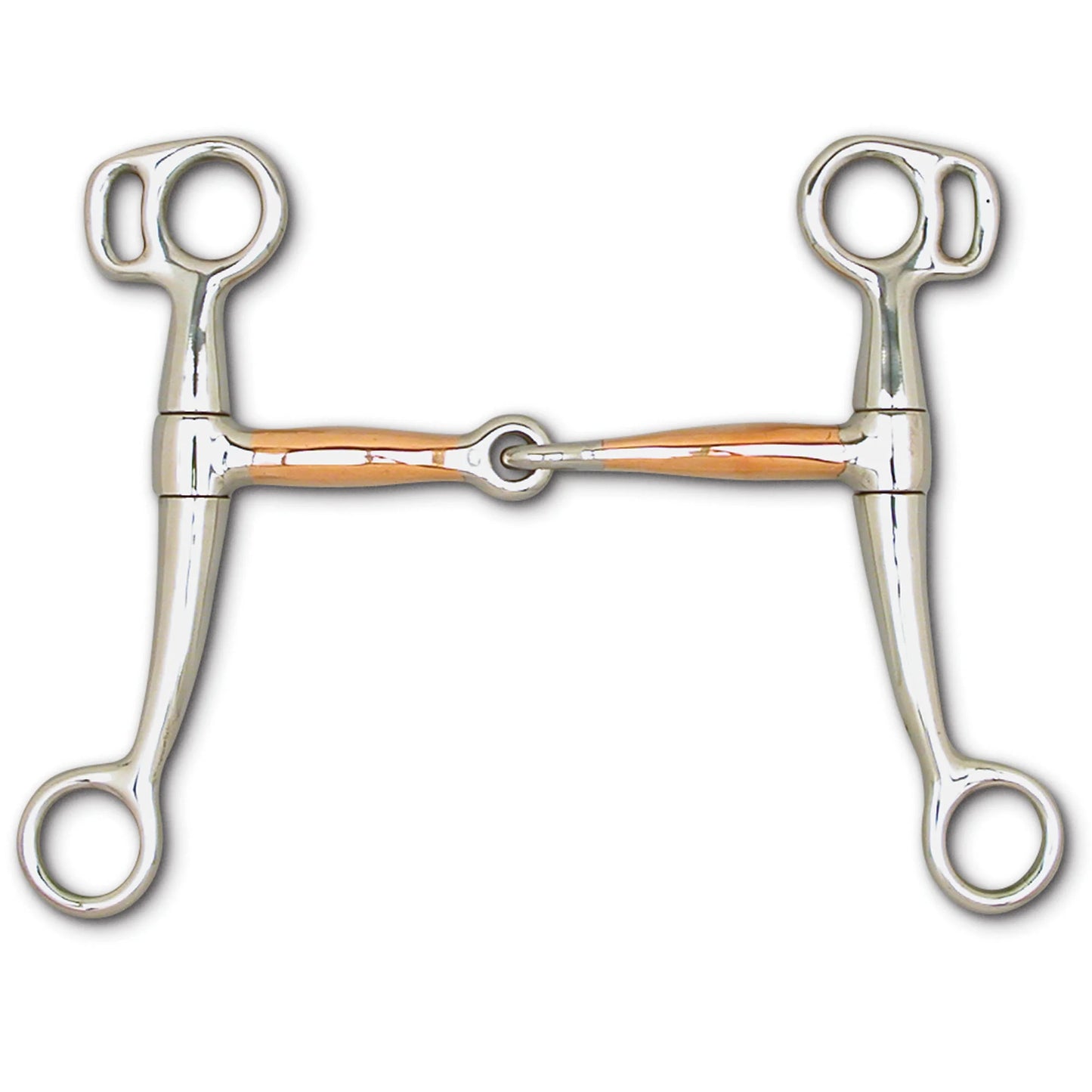Toklat Wes Tom Thumb Horse Bit - 5" Copper Mouthpiece with 5 1/2" Shanks