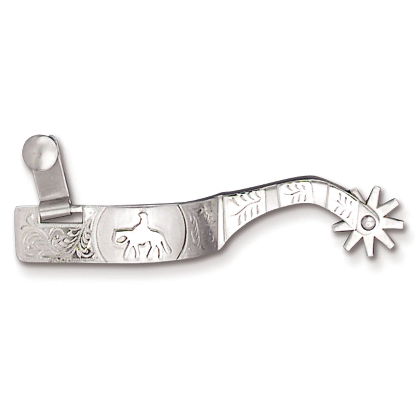 Toklat Western Pleasure Spurs with Stainless Steel Trim - Classic Western Riding Gear