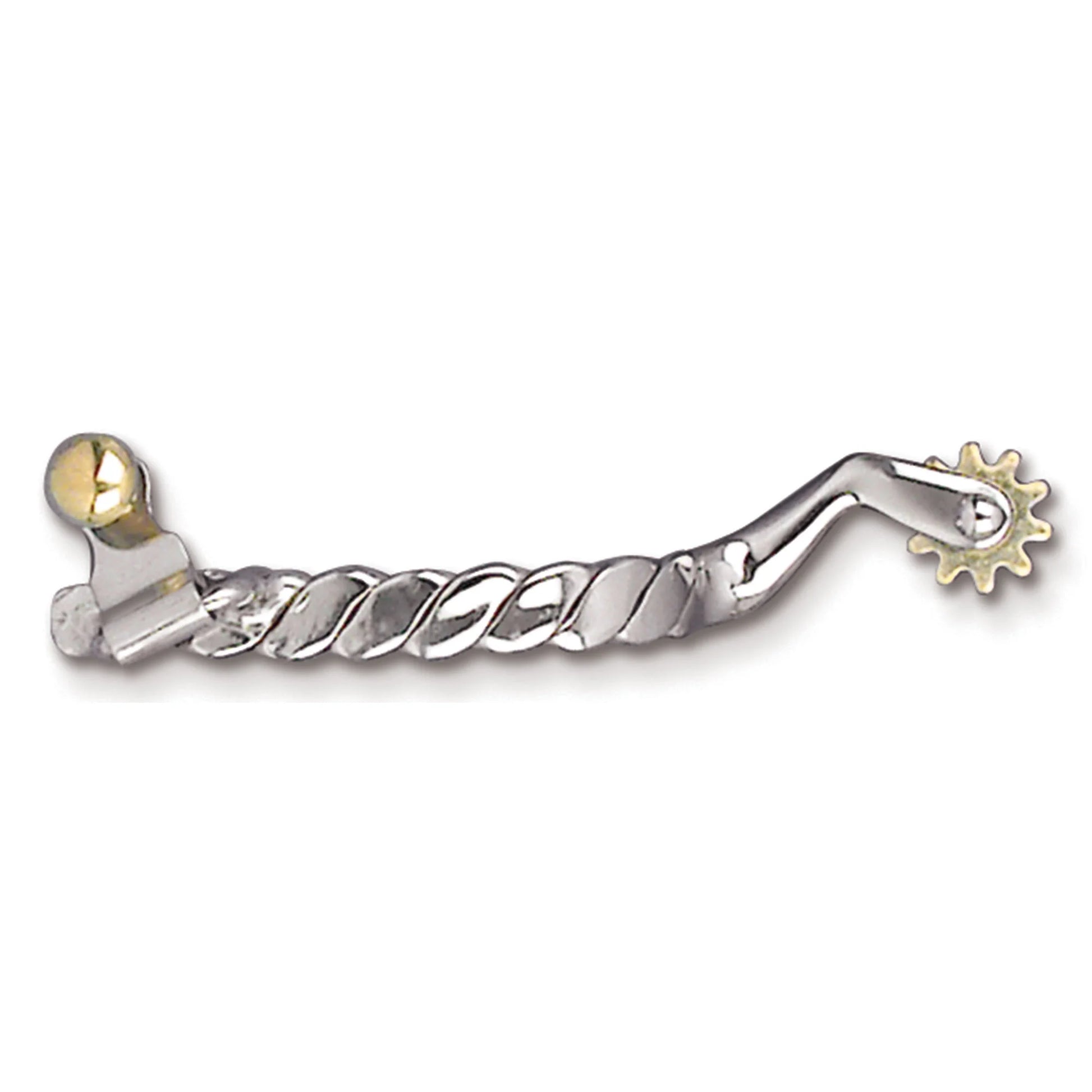 Toklat Women's Western Show Spurs with Rowel - 1/2" Band, 1 3/4" Shank