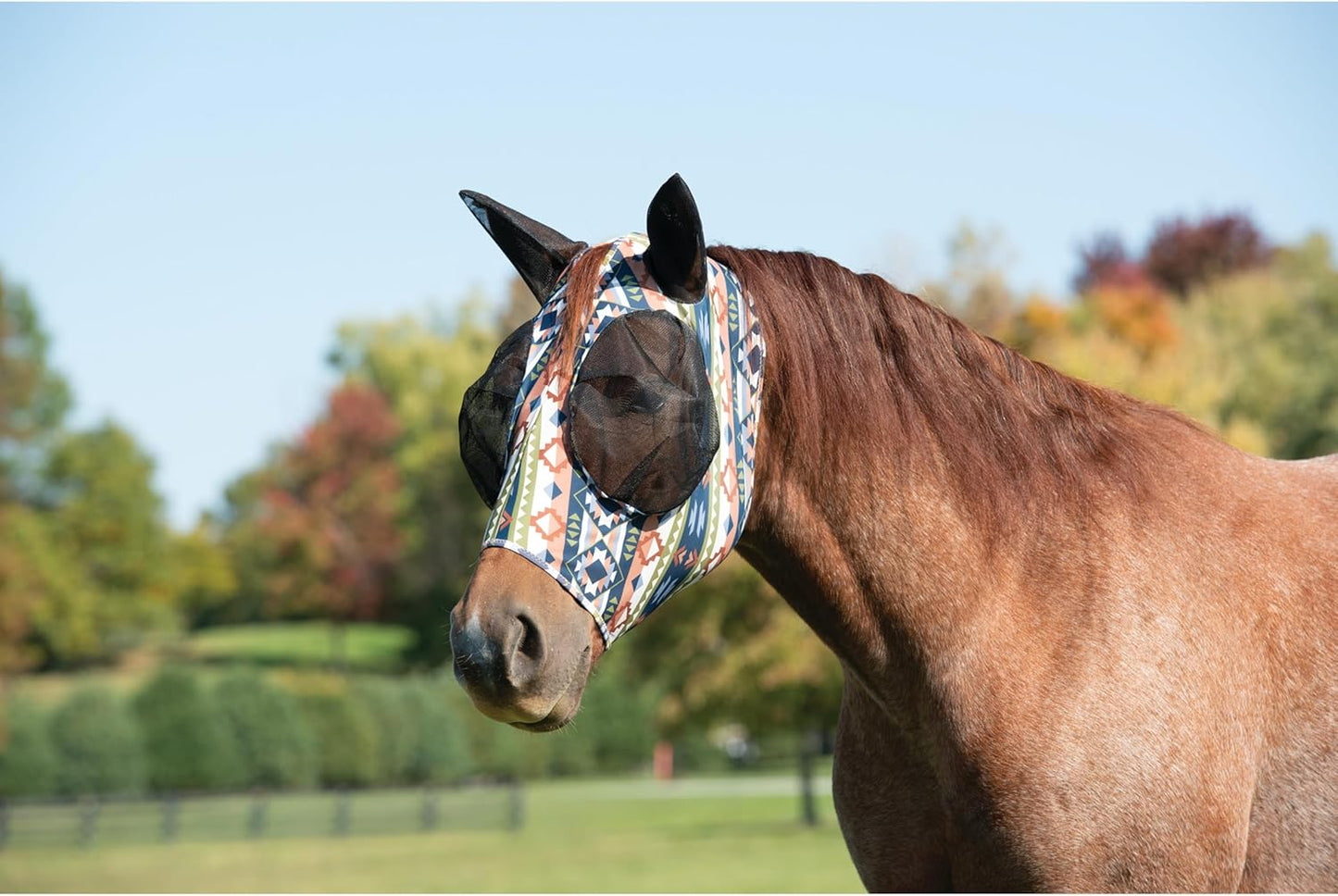 Weaver Leather Lycra® Fly Mask for Horses (Sell out) - Hooves and Paws