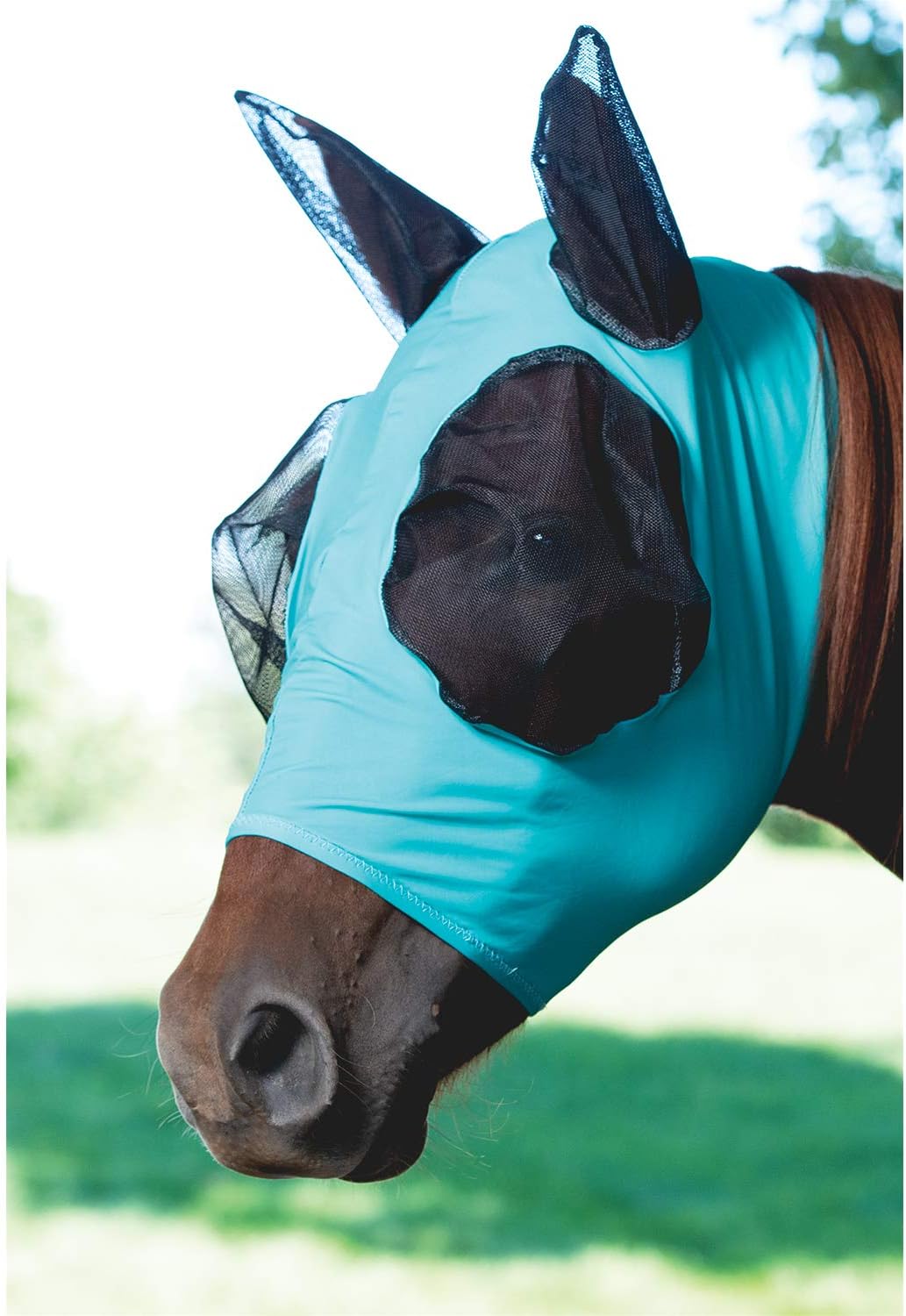 Weaver Leather Lycra® Fly Mask for Horses (Sell out) - Hooves and Paws