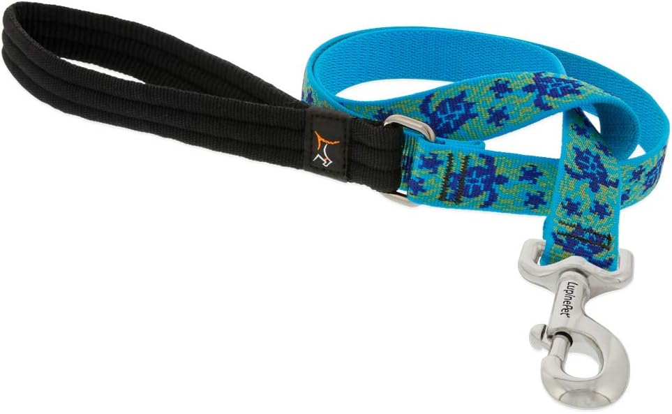 Dog Leash Lupine Pet Lifetime 6 Foot Lead 3/4" or 1" Puppy Original Designs
