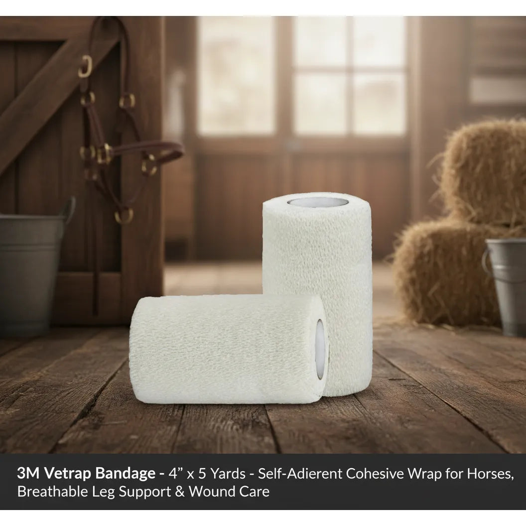 3M Vetrap Self-Adherent Bandage Wrap