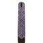 Cashel Horse Tail Bag Mesa, a protective and breathable tail wrap for horses. Features a vibrant Southwestern diamond design in turquoise, red, and yellow on a blue background. The top includes a secure black hook-and-loop strap with a metal swivel clip for a universal fit, while the bottom is accented with long black fringe. Ideal for keeping horse tails clean, tangle-free, and protected in the stable or pasture with a stylish Mesa pattern.
