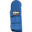 Blue Cashel Horse Tail Shield Guard crafted from protective neoprene. This durable equine tail wrap features three wide, secure hook-and-loop straps to prevent slipping during travel or stall time. Ideal for protecting horse tails from rubbing, breakage, and fraying. Includes a black Cashel brand logo patch. Perfect for equestrians looking for high-quality trailering gear and grooming protection in a vibrant blue.